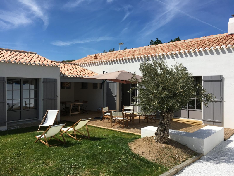 L’EPINE, Maison récente sur la dune – Entre bois et plage, un cadre naturel exceptionnel